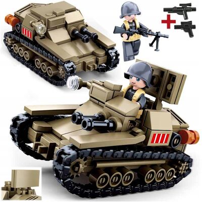 Inny producent Klocki Czołg Polska Tankietka TKS 1939r. Wojsko ARMIA FIGURKA + BROŃ Inny producent Klocki Czołg Polska Tankietka TKS 1939r. Wojsko ARMIA FIGURKA + BROŃ