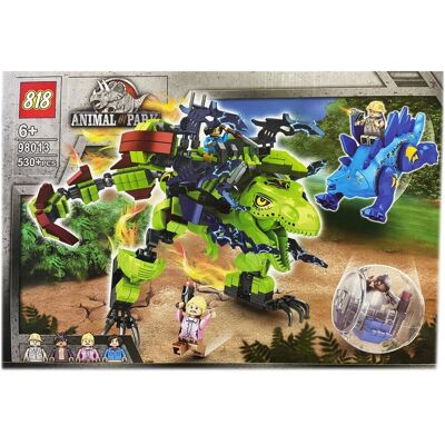 Inny producent Klocki Dinozaury 530 Elementów + Figurki do Budowy Zestaw Inny producent Klocki Dinozaury 530 Elementów + Figurki do Budowy Zestaw