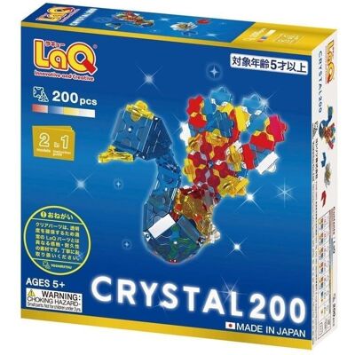 LaQ Klocki edukacyjne Crystal 200 LaQ Klocki edukacyjne Crystal 200