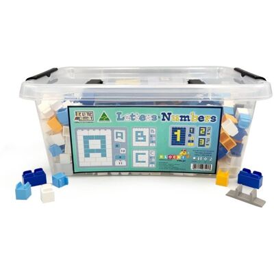 Klocki edukacyjne Little Architect - Litery i Cyfry 630 el. Klocki edukacyjne Little Architect - Litery i Cyfry 630 el.