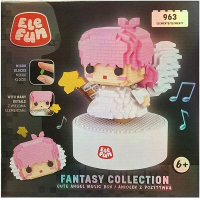 KLOCKI ELEFUN FANTASY COLLECTION Micro klocki ANIOŁEK Z POZYTYWKĄ 963 el. KLOCKI ELEFUN FANTASY COLLECTION Micro klocki ANIOŁEK Z POZYTYWKĄ 963 el.
