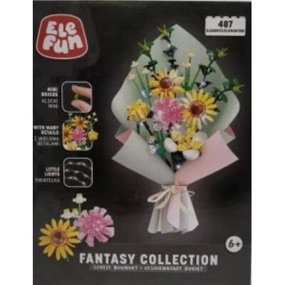 KLOCKI ELEFUN FANTASY COLLECTION Mini klocki OLŚNIEWAJĄCY BUKIET 487 el 953 KLOCKI ELEFUN FANTASY COLLECTION Mini klocki OLŚNIEWAJĄCY BUKIET 487 el 953
