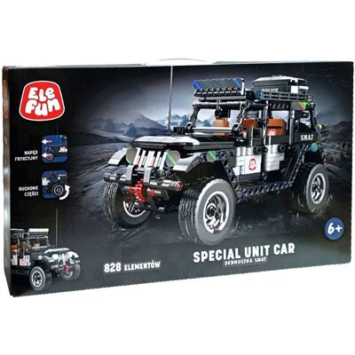 Klocki Elefun Special Unit Car - Jednostka SWAT Klocki Elefun Special Unit Car - Jednostka SWAT