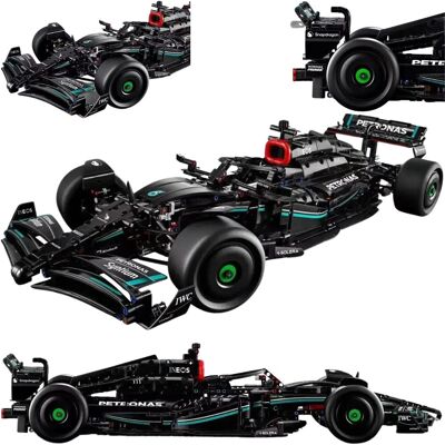 Hopki Klocki Formuła F1 Bolid Samochód Wyścigowy Merc Techniczny 1:8 Pudełko 1642 Hopki Klocki Formuła F1 Bolid Samochód Wyścigowy Merc Techniczny 1:8 Pudełko 1642