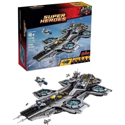 inna (Inny) KLOCKI HELICARRIER SHIELD – SUPER HEROES 2996 ELEMENTÓW LOTNISKOWIEC 16+ inna (Inny) KLOCKI HELICARRIER SHIELD – SUPER HEROES 2996 ELEMENTÓW LOTNISKOWIEC 16+