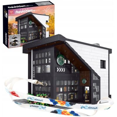 KLOCKI KAWIARNIA MODERN COFFEE SHOP 2728 EL. MOULD KING 16036 LED KLOCKI KAWIARNIA MODERN COFFEE SHOP 2728 EL. MOULD KING 16036 LED