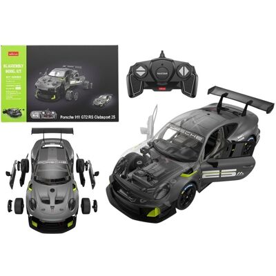 Lean Toys Klocki Konstrukcyjne Auto Rc Rastar 1:18 Porsche 911 Gt2 Szare 68 Elementów Lean Toys Klocki Konstrukcyjne Auto Rc Rastar 1:18 Porsche 911 Gt2 Szare 68 Elementów