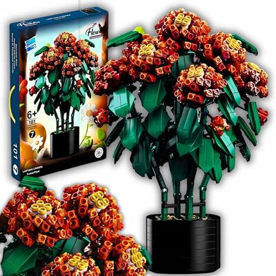 Pegaz Klocki Konstrukcyjne Bukiet 3D Kwiat Lantana Camara 1614el Pegaz Klocki Konstrukcyjne Bukiet 3D Kwiat Lantana Camara 1614el