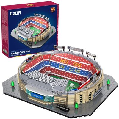 Klocki konstrukcyjne CaDA Barcelona Spotify Camp Nou Stadion 728 elementów Klocki konstrukcyjne CaDA Barcelona Spotify Camp Nou Stadion 728 elementów