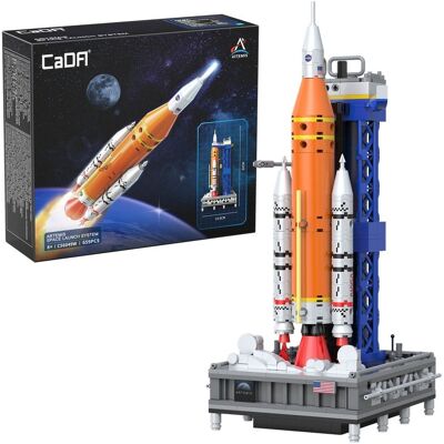 Klocki Konstrukcyjne CaDA NASA rakieta kosmiczna Artemis Space Launch System 659 elementów C56049W Klocki Konstrukcyjne CaDA NASA rakieta kosmiczna Artemis Space Launch System 659 elementów C56049W
