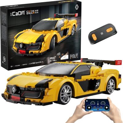 Klocki konstrukcyjne CaDA Samochód zdalnie sterowany Auto Sportowe 21 cm 1:20 Renault Sport RS.01 294 elementów RC Dual Mode C51094W Klocki konstrukcyjne CaDA Samochód zdalnie sterowany Auto Sportowe 21 cm 1:20 Renault Sport RS.01 294 elementów RC Dual Mode C51094W