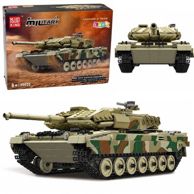 Lean Toys Klocki Konstrukcyjne Czołg Wojskowy Leopard Zdalnie Sterowany Rc 1100 El. Lean Toys Klocki Konstrukcyjne Czołg Wojskowy Leopard Zdalnie Sterowany Rc 1100 El.