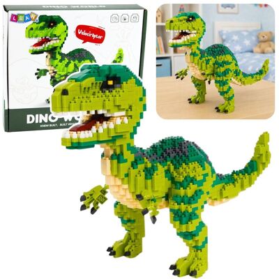Lean Toys Klocki Konstrukcyjne Dinozaur T Rex Zabawka dla Dzieci z klocków 1457 el. Lean Toys Klocki Konstrukcyjne Dinozaur T Rex Zabawka dla Dzieci z klocków 1457 el.