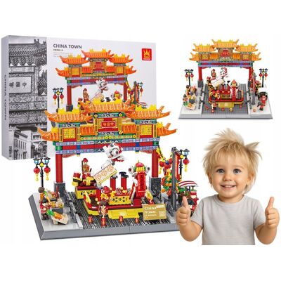 RAMIZ klocki konstrukcyjne dla dzieci CHINA TOWN 1245 el. układanka przestrzenna RAMIZ klocki konstrukcyjne dla dzieci CHINA TOWN 1245 el. układanka przestrzenna