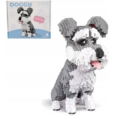 Inny producent Klocki konstrukcyjne Doggy Sznaucer 3D Piesek Zestaw Kolekcja Inny producent Klocki konstrukcyjne Doggy Sznaucer 3D Piesek Zestaw Kolekcja
