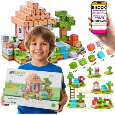 Pltb KLOCKI KONSTRUKCYJNE MAGNETYCZNE SZEŚCIANY 3D ZESTAW DLA DZIECI 3+ Dla 4 5 6 7 8 Latka PREZENT ŚWIĄTECZNY + EBOOK-3 Pltb KLOCKI KONSTRUKCYJNE MAGNETYCZNE SZEŚCIANY 3D ZESTAW DLA DZIECI 3+ Dla 4 5 6 7 8 Latka PREZENT ŚWIĄTECZNY + EBOOK-3