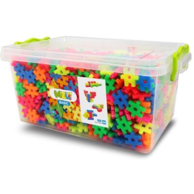 Klocki konstrukcyjne Meli Neon Basic Edu - 1200 el. Klocki konstrukcyjne Meli Neon Basic Edu - 1200 el.