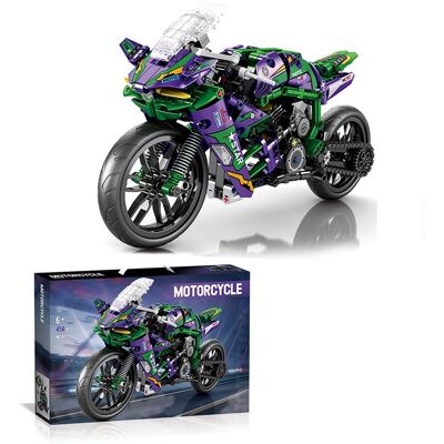 Gazelo Toys Klocki Konstrukcyjne Motocykl Motor 458 el Gazelo Toys Klocki Konstrukcyjne Motocykl Motor 458 el
