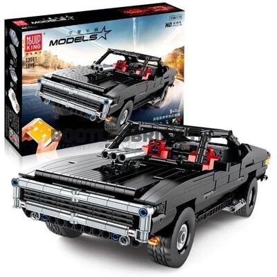 Klocki Konstrukcyjne Mould King 13081 Dodge Charger Muscle Car Rc 1098 El. Klocki Konstrukcyjne Mould King 13081 Dodge Charger Muscle Car Rc 1098 El.