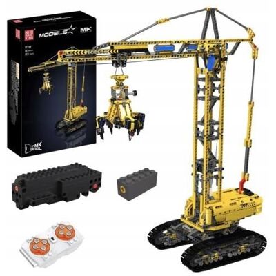 Pan i Pani Gadżet KLOCKI KONSTRUKCYJNE MOULD KING 17059 MOBILNY DŹWIG ŻURAW RC DO UŁOŻENIA Pan i Pani Gadżet KLOCKI KONSTRUKCYJNE MOULD KING 17059 MOBILNY DŹWIG ŻURAW RC DO UŁOŻENIA