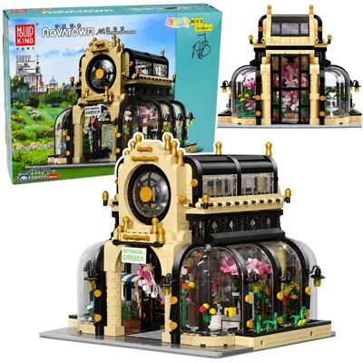 Lean Toys Klocki Konstrukcyjne Ogród Botaniczny Oranżeria Światło Led 2147 El. Lean Toys Klocki Konstrukcyjne Ogród Botaniczny Oranżeria Światło Led 2147 El.