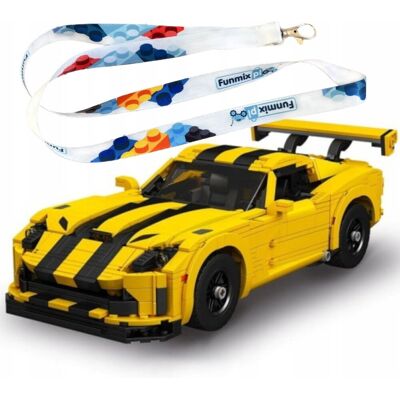 KLOCKI KONSTRUKCYJNE POJAZD DODGE VIPER 1236 el. MOULD KING 10046 KLOCKI KONSTRUKCYJNE POJAZD DODGE VIPER 1236 el. MOULD KING 10046