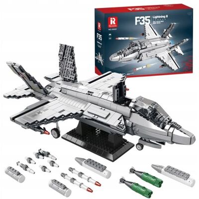 inna (Inny) KLOCKI KONSTRUKCYJNE REOBRIX SAMOLOT WOJSKOWY F-35 LIGHTNING II FIGHTER JET inna (Inny) KLOCKI KONSTRUKCYJNE REOBRIX SAMOLOT WOJSKOWY F-35 LIGHTNING II FIGHTER JET