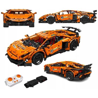 K&M Klocki konstrukcyjne samochód lamborghini pomarańczowe 1608el (1608PCS) K&M Klocki konstrukcyjne samochód lamborghini pomarańczowe 1608el (1608PCS)