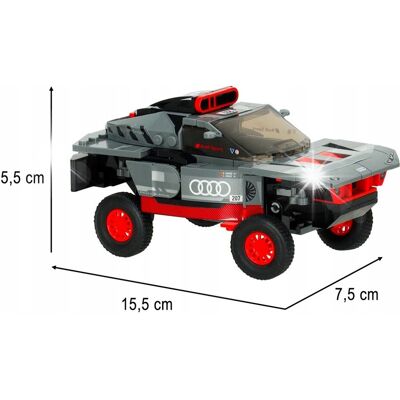 Artemis Klocki Konstrukcyjne Samochód Sportowy Audi Rs Q E-Tron 1:30 376 Elementów Artemis Klocki Konstrukcyjne Samochód Sportowy Audi Rs Q E-Tron 1:30 376 Elementów