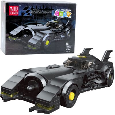 Lean Toys Klocki Konstrukcyjne Samochód Wyścigowy Superbohatera Czarny 409 El. Lean Toys Klocki Konstrukcyjne Samochód Wyścigowy Superbohatera Czarny 409 El.