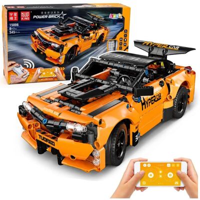 Lean Toys Klocki Konstrukcyjne Samochód Zdalnie Sterowany Rc Pomarańczowy 545 El. Lean Toys Klocki Konstrukcyjne Samochód Zdalnie Sterowany Rc Pomarańczowy 545 El.