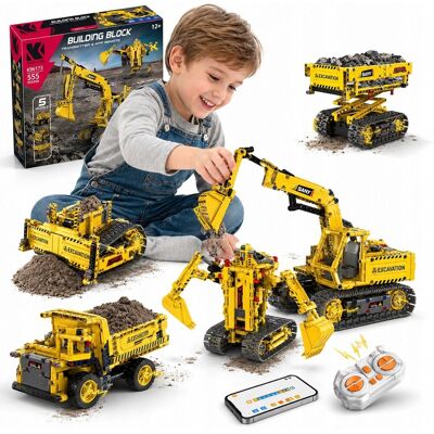 Malle KLOCKI KONSTRUKCYJNE TECHNIC KOPARKA RC ZDALNIE ZTEROWANA 5w1 CITY CREATOR Malle KLOCKI KONSTRUKCYJNE TECHNIC KOPARKA RC ZDALNIE ZTEROWANA 5w1 CITY CREATOR