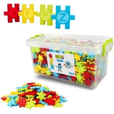 KLOCKI KONSTRUKCYJNE WAFLE MELI 50094 Basic Letters Edu 1200 sztuk KLOCKI KONSTRUKCYJNE WAFLE MELI 50094 Basic Letters Edu 1200 sztuk