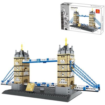 Klocki konstrukcyjne Wange 4219 - Tower Bridge w Londynie, 969 elementów Klocki konstrukcyjne Wange 4219 - Tower Bridge w Londynie, 969 elementów