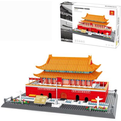 Klocki konstrukcyjne Wange 5218 - Wieża Tian’anmen w Pekinie, 758 elementów Klocki konstrukcyjne Wange 5218 - Wieża Tian’anmen w Pekinie, 758 elementów