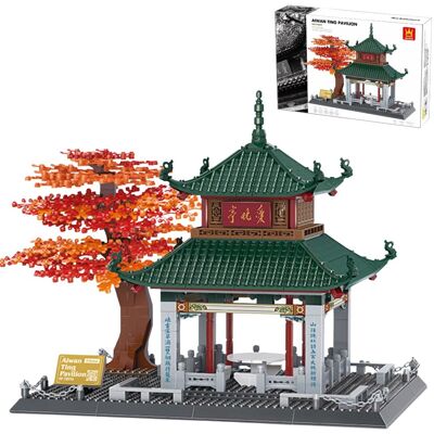 Klocki konstrukcyjne Wange 5230 - Aiwan Ting Pavilion, 987 elementów Klocki konstrukcyjne Wange 5230 - Aiwan Ting Pavilion, 987 elementów