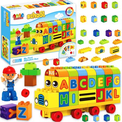 Bounn KLOCKI KONSTRUKCYJNE ZESTAW EDUKACYJNY AUTOBUS 53 EL. DLA DZIECI NA PREZENT Bounn KLOCKI KONSTRUKCYJNE ZESTAW EDUKACYJNY AUTOBUS 53 EL. DLA DZIECI NA PREZENT