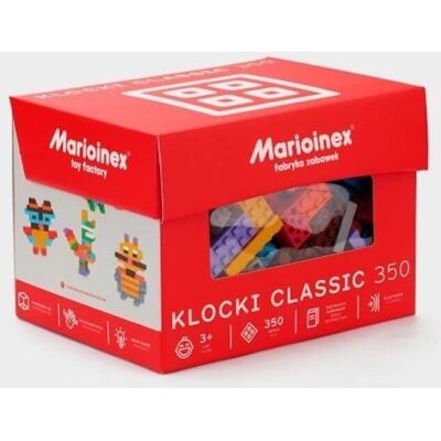 Marioinex Klocki Konstruktor Classic 350 el. Marioinex Klocki Konstruktor Classic 350 el.
