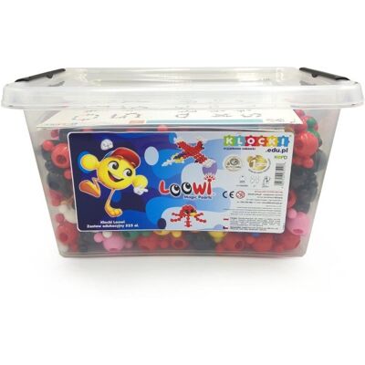 sarcia.eu Klocki kulki Loowi - Zestaw edukacyjny 525 el. sarcia.eu Klocki kulki Loowi - Zestaw edukacyjny 525 el.