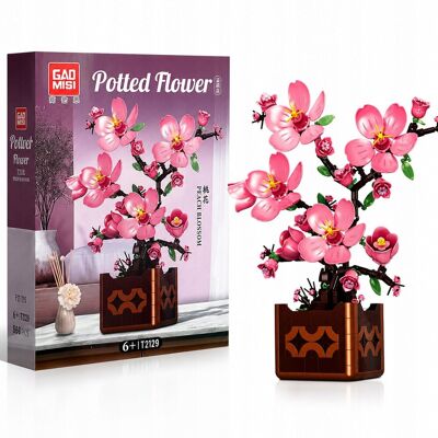 Inny producent KLOCKI KWIATY DIY 632 EL. SAKURA PEACH BLOSSOM DEKORACJA PREZENT 3D Inny producent KLOCKI KWIATY DIY 632 EL. SAKURA PEACH BLOSSOM DEKORACJA PREZENT 3D