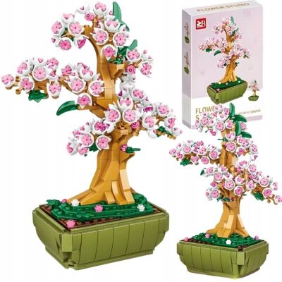 Love Story Klocki Kwiaty Wieczne Bukiet Kwiatów Bonsai Love Story Klocki Kwiaty Wieczne Bukiet Kwiatów Bonsai