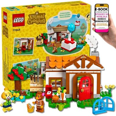 KLOCKI LEGO® Animal Crossing™ 77049 – ZESTAW z Isabelle i Fauną - Kreatywna Zabawa W Stylu Gry - LEGO PREZENT + EBOOK-3 KLOCKI LEGO® Animal Crossing™ 77049 – ZESTAW z Isabelle i Fauną - Kreatywna Zabawa W Stylu Gry - LEGO PREZENT + EBOOK-3