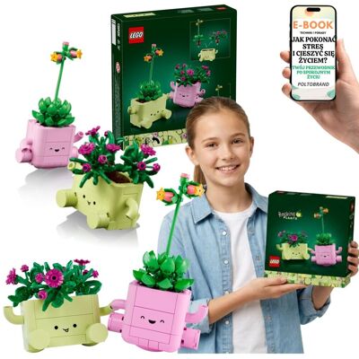 KLOCKI LEGO BOTANICALS 11506 Roślinki W Doniczkach Prezent Dla Dziecka + E-BOOK-1 KLOCKI LEGO BOTANICALS 11506 Roślinki W Doniczkach Prezent Dla Dziecka + E-BOOK-1