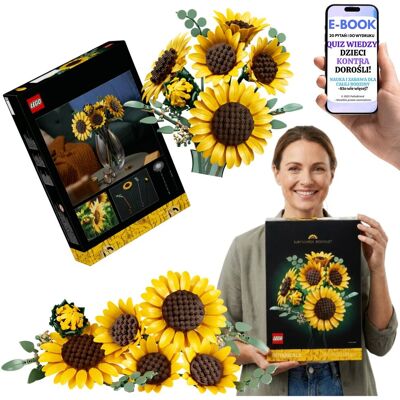 KLOCKI LEGO BOTANICALS Bukiet Słoneczników 11502 Prezent Dla Żony Dziewczyny + E-BOOK-2 KLOCKI LEGO BOTANICALS Bukiet Słoneczników 11502 Prezent Dla Żony Dziewczyny + E-BOOK-2