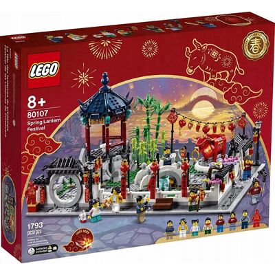 Model Festiwalu Lampionów Bawoła LEGO - Zestaw Budowlany Model Festiwalu Lampionów Bawoła LEGO - Zestaw Budowlany