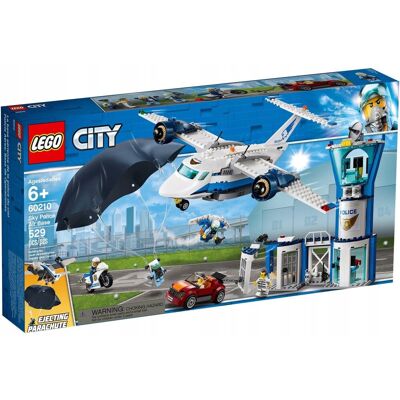 Lego City Sky Police Baza Lotnicza 60210 - Zestaw konstrukcyjny Lego City Sky Police Baza Lotnicza 60210 - Zestaw konstrukcyjny