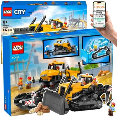 KLOCKI LEGO® City POJAZD BUDOWLANY (60466) z działającymi tłokami, wentylatorem i zrywakiem Kreatywna zabawa dla dzieci + EBOOK-1 KLOCKI LEGO® City POJAZD BUDOWLANY (60466) z działającymi tłokami, wentylatorem i zrywakiem Kreatywna zabawa dla dzieci + EBOOK-1