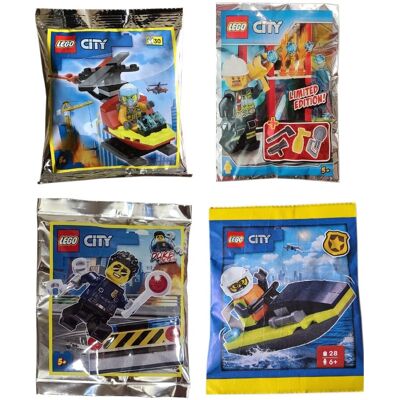 Klocki LEGO City - Zestaw 4 Polybag - CT51 Klocki LEGO City - Zestaw 4 Polybag - CT51
