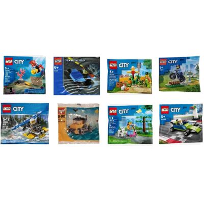 Klocki LEGO City - Zestaw 8 Polybag - PC10 Klocki LEGO City - Zestaw 8 Polybag - PC10