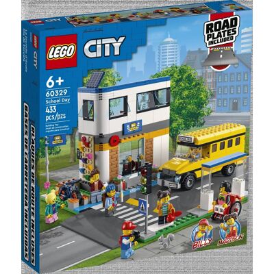 Klocki LEGO City Zestaw Dzień w szkole 60329 Klocki LEGO City Zestaw Dzień w szkole 60329